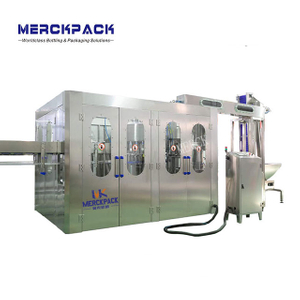 3 in 1 Automatic Production Plant Line Bottle Capping Packing Mineral Pure Water Bottling Liquid Filling Machines