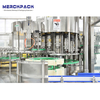 Automatic bottle water/ juice/ carbonated drink beverage filling packing machine production line