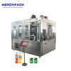 Automatic bottle water/ juice/ carbonated drink beverage filling packing machine production line