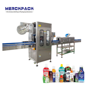 Automatic Shrink Sleeve Labeling Machine For Beverage Bottles 