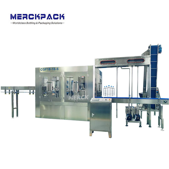 8000BPH Automatic Mineral Water Filling Machine 